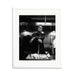 Anthony Bourdain in the Kitchen Framed Print - White