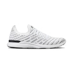 APL TechLoom Wave White & Black Sneakers - WHITE / BLACK