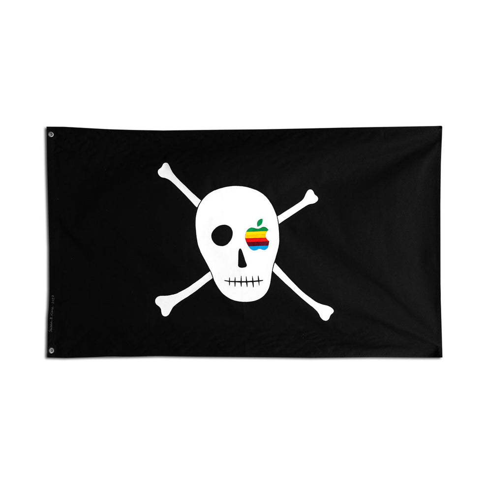 Susan Kare Apple Pirate Flag | Uncrate Supply