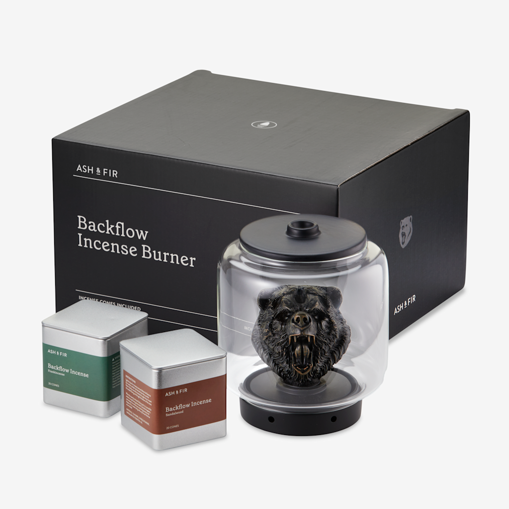 Backflow Incense Burner Bundle