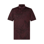 Asher Golf Palm Breeze Polo - Wine