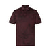 Asher Golf Palm Breeze Polo - Wine