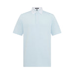 Asher Golf Herringbone Polo - Ice