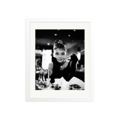 Audrey Hepburn Framed Print