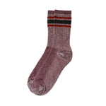 American Trench Merino Activity Crew Socks - Maroon