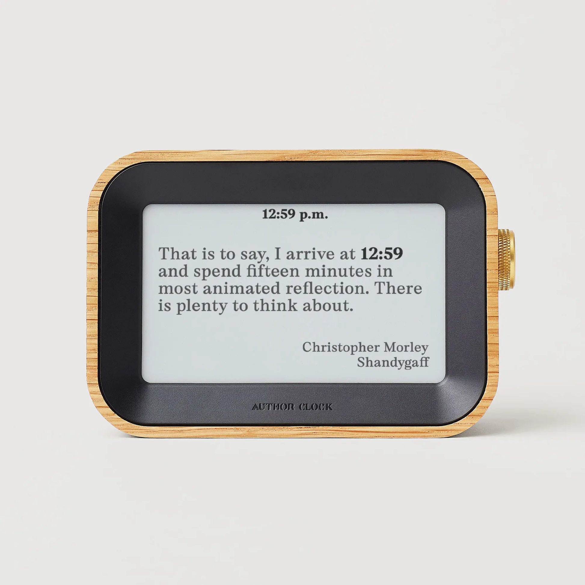 Author Clock