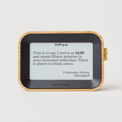Author Clock