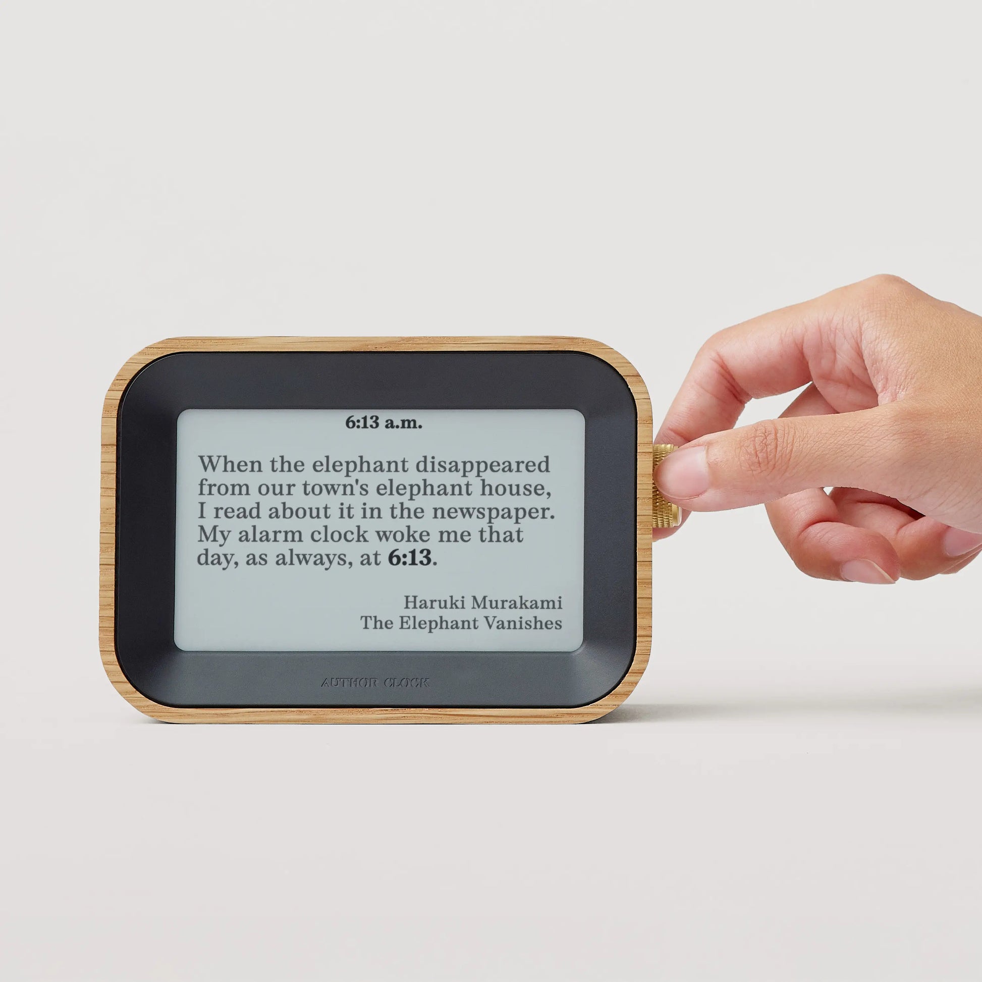 Author Clock