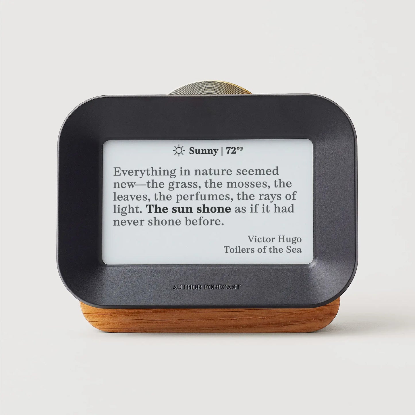 Author Forecast Weather Station