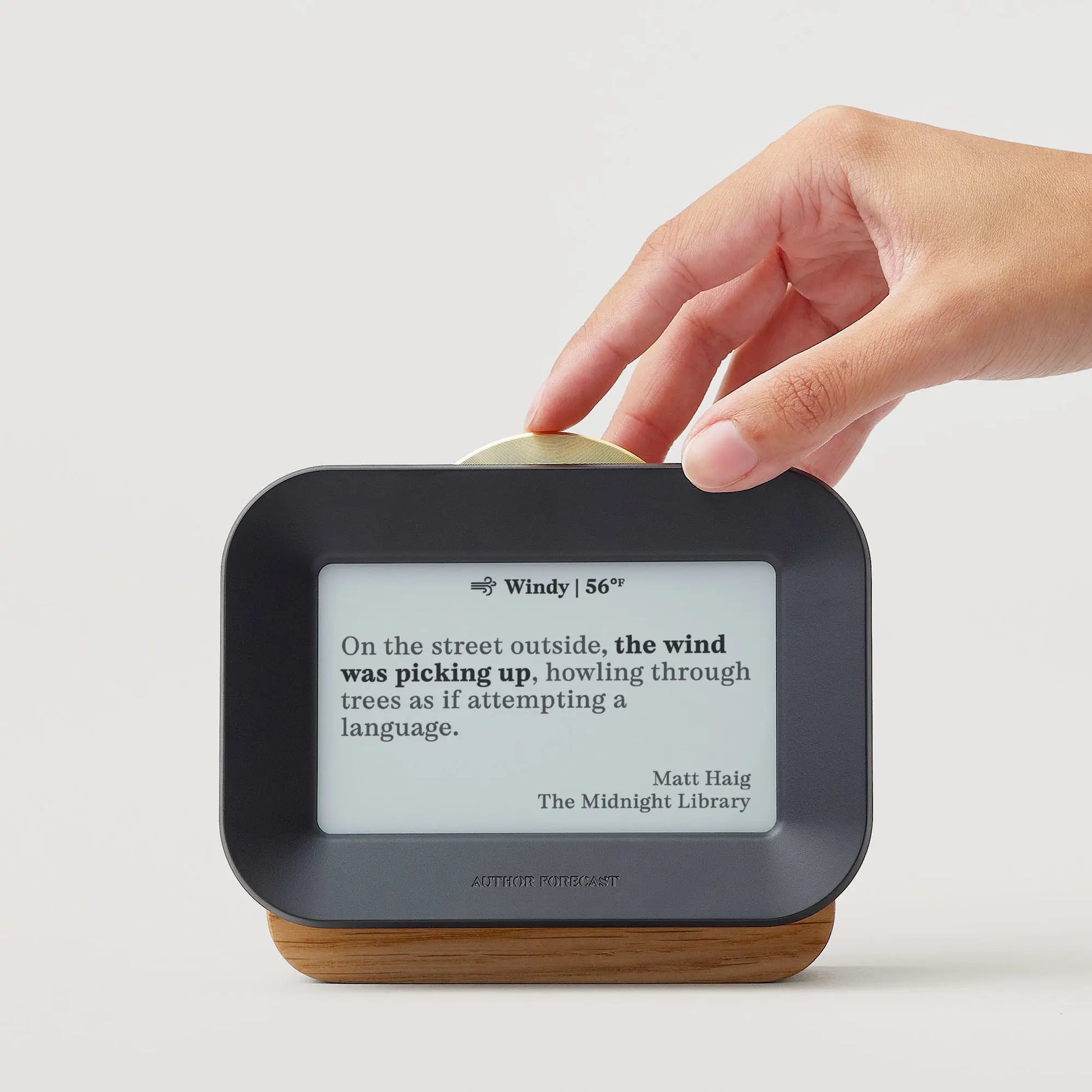 Author Forecast Weather Station