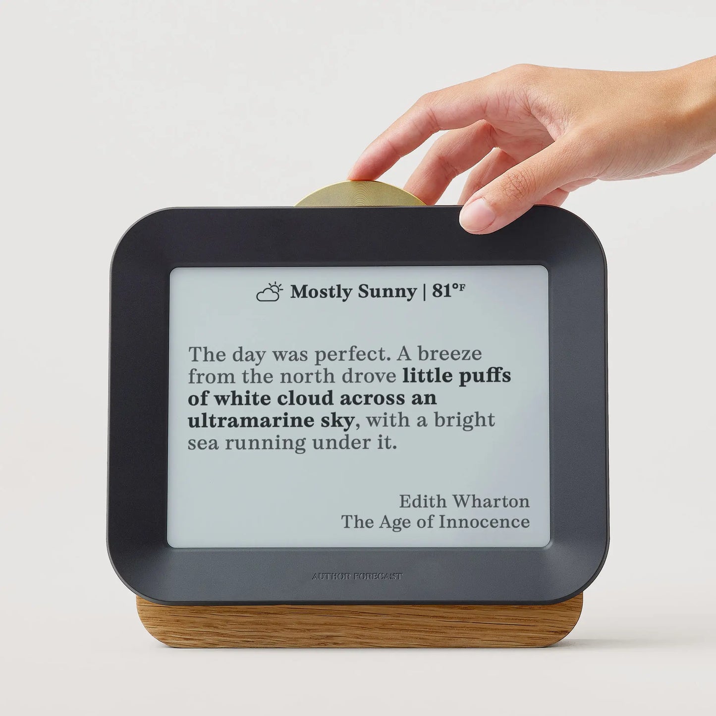 Author Forecast Weather Station