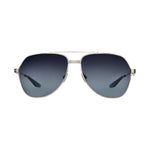 Barton Perreira 007 AVTAK Sunglasses - Silver / Steel Blue (AR)