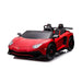 Ride-On Lamborghini Aventador Car - Red