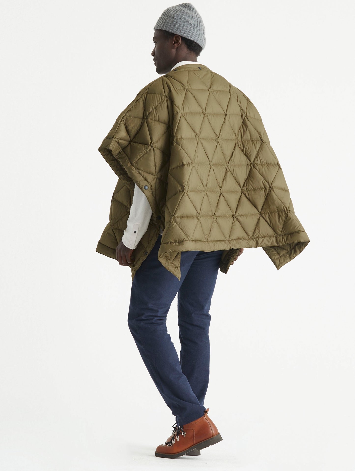 AETHER Command Green Down Poncho