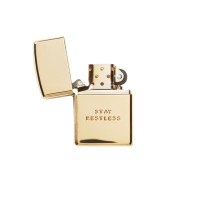 Aether Brass Restless Zippo Lighter