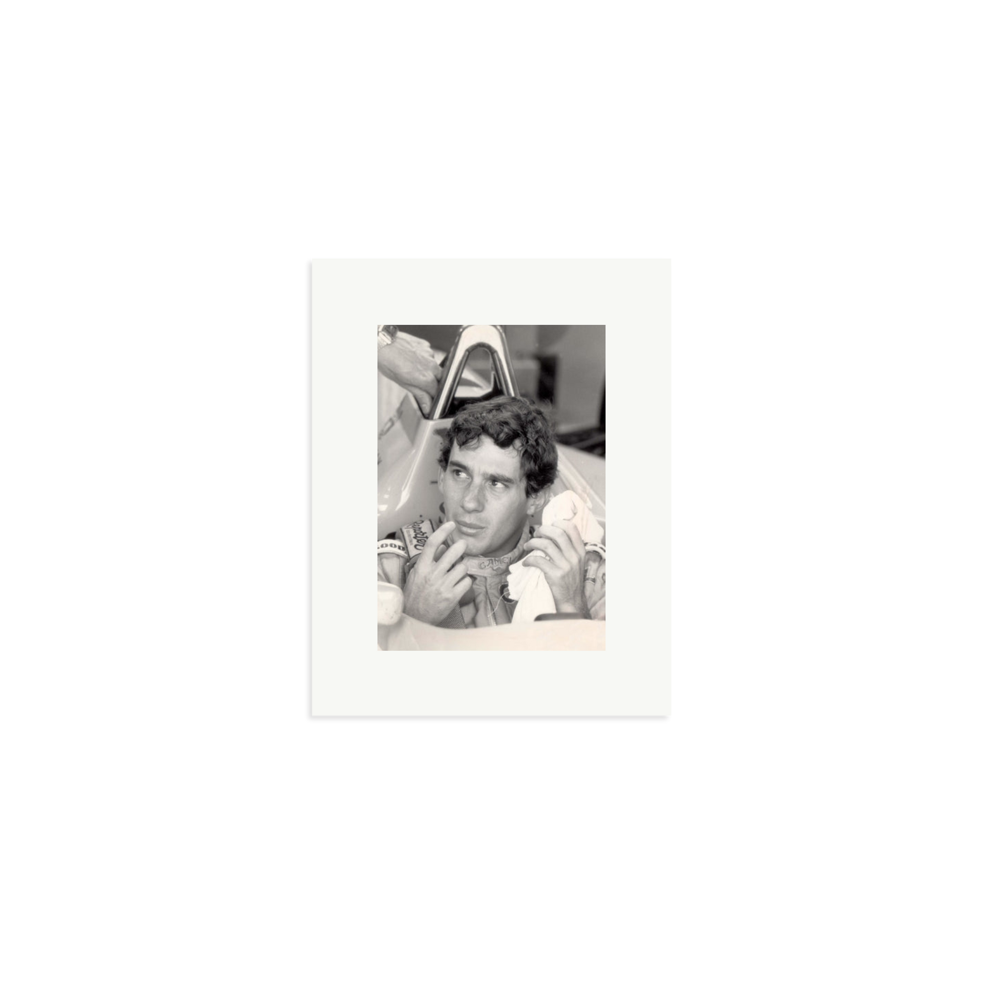 Ayrton Framed Print Print Only Small