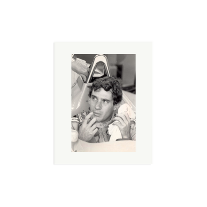 Ayrton Framed Print Print Only Medium