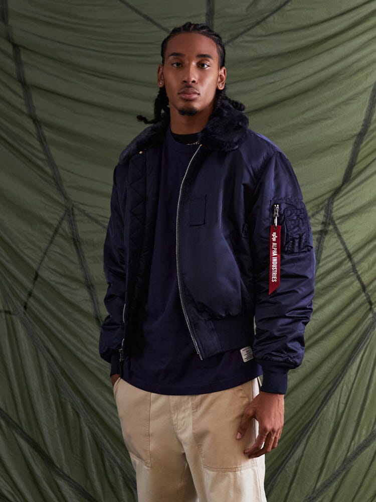 ALPHA INDUSTRIES B-15 BOMBER JACKET (HERITAGE)