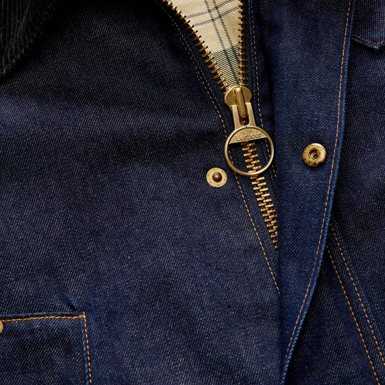 BARBOUR X  LEVI'S BEDALE DENIM JACKET
