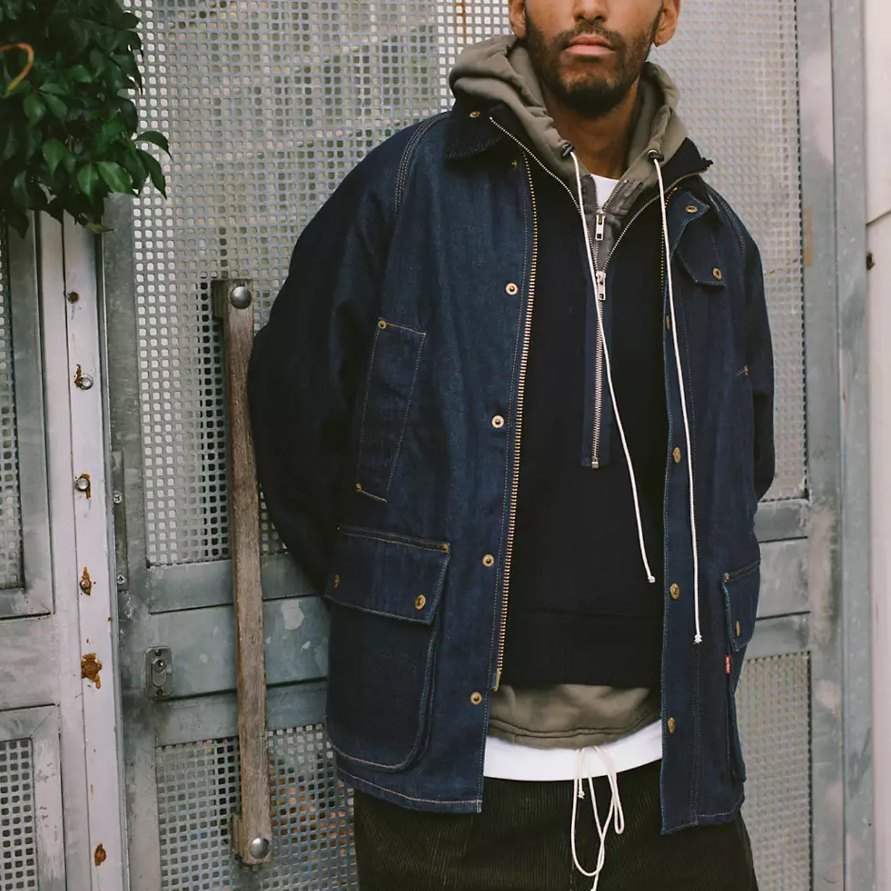BARBOUR X  LEVI'S BEDALE DENIM JACKET