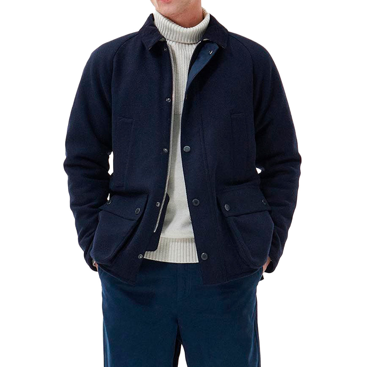 Barbour wool jacket hot sale mens for sale