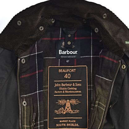 Barbour 40th Anniversary Beaufort Wax Jacket