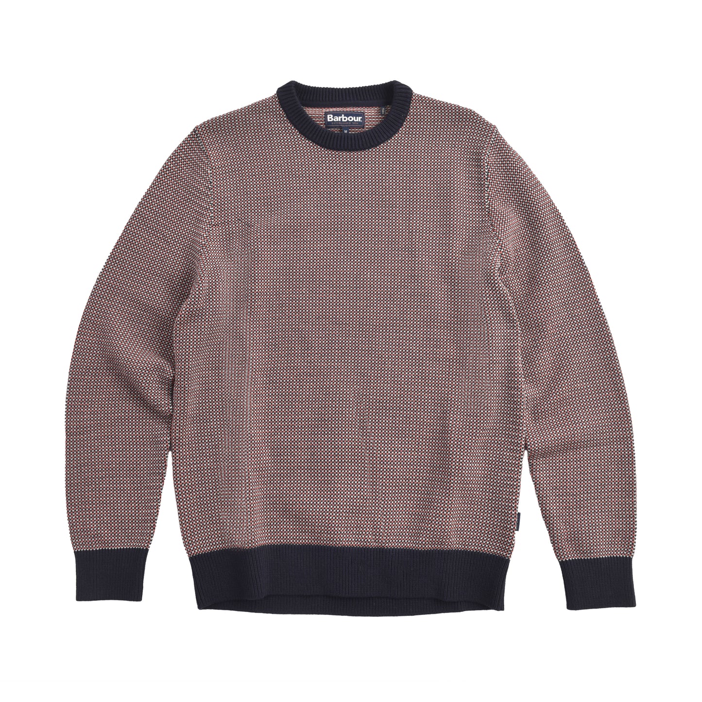 Barbour Wells Bird's Eye Cotton Sweater