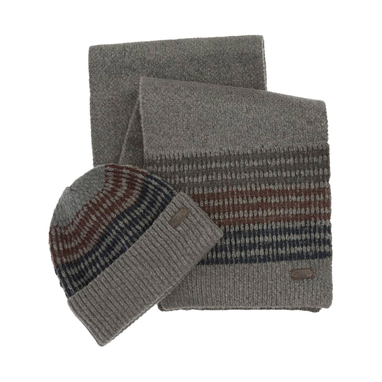 Barbour Branton Scarf & Beanie Gift Set