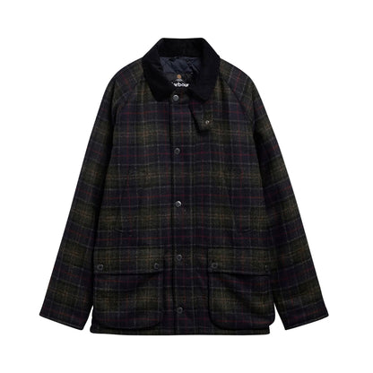 Barbour Tartan Bedale Wool Jacket