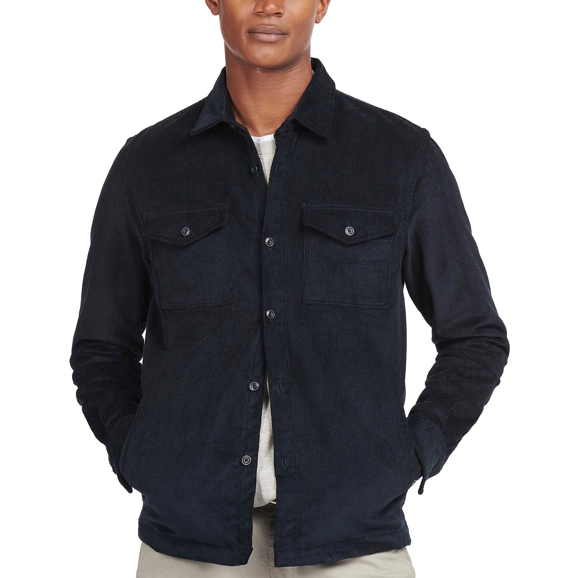 Barbour on sale cord overshirt