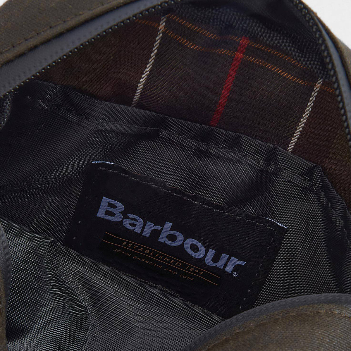 Barbour Field Waxed Crossbody Bag