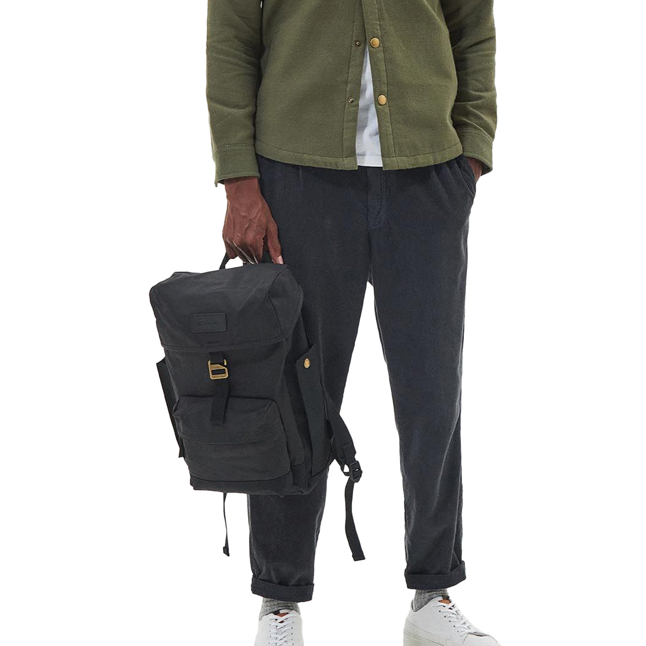 Barbour Essential Wax Backpack | Uncrate Supply