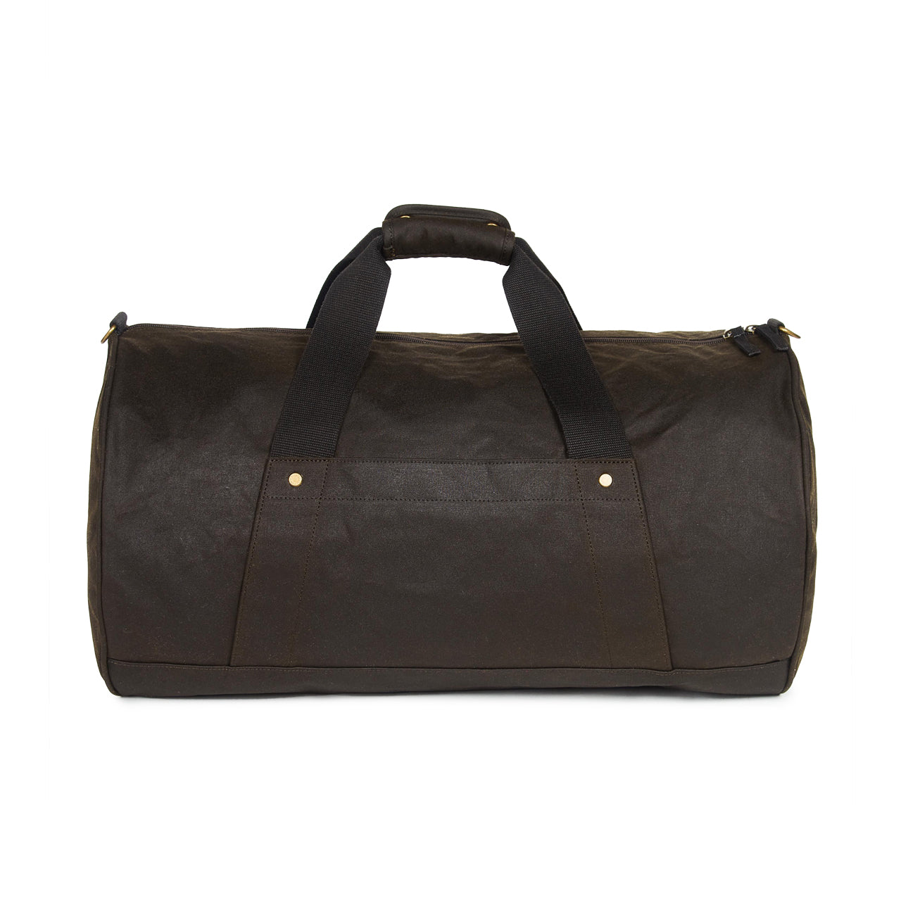 Barbour leather shop duffle bag