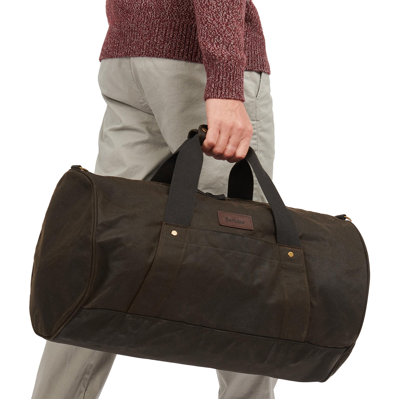 Barbour essential wax holdall duffle bag Clearance