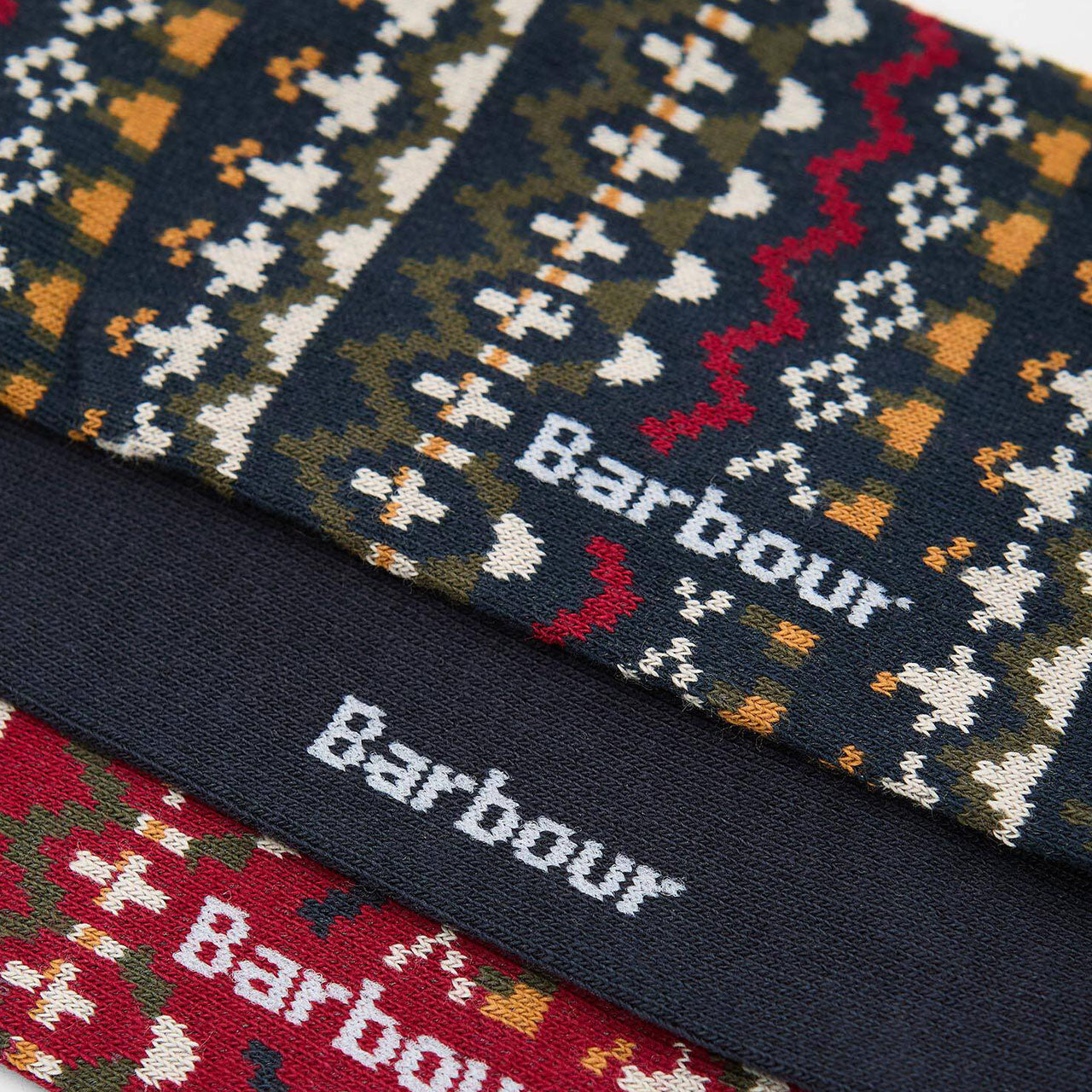 Barbour Fair Isle Sock Gift Set