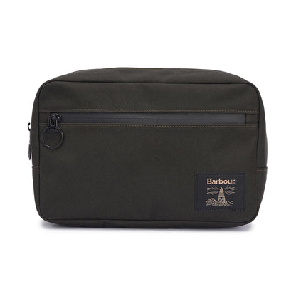 Barbour Field Canvas Washbag