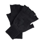 Barbour Fingerless Gloves - Black