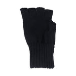 Barbour Fingerless Gloves - Black