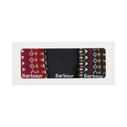 Barbour Fair Isle Sock Gift Set