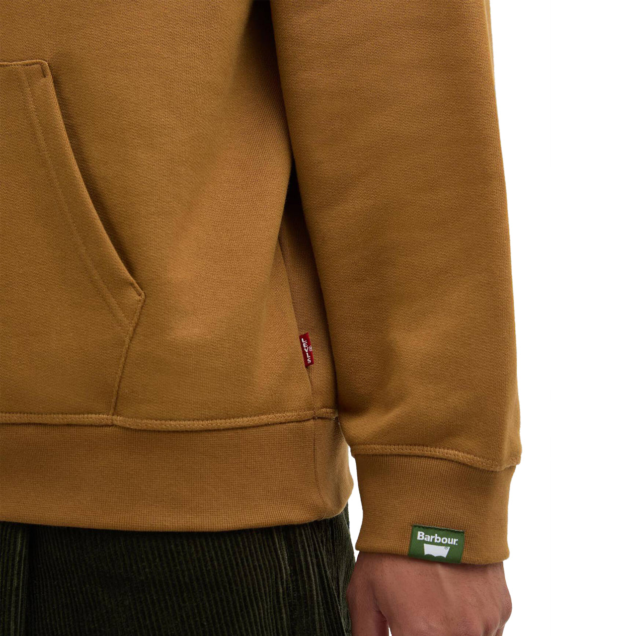 Barbour x Levi's American Fleece Hoodie | Uncrate Supply