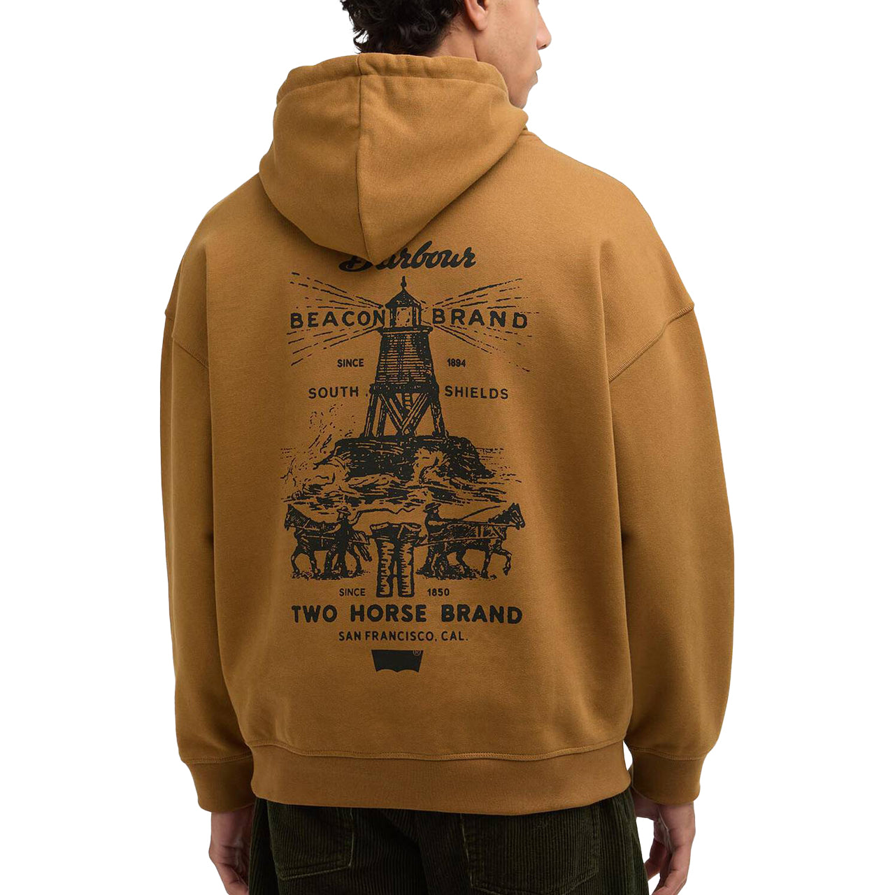 Barbour x Levi's American Fleece Hoodie | Uncrate Supply