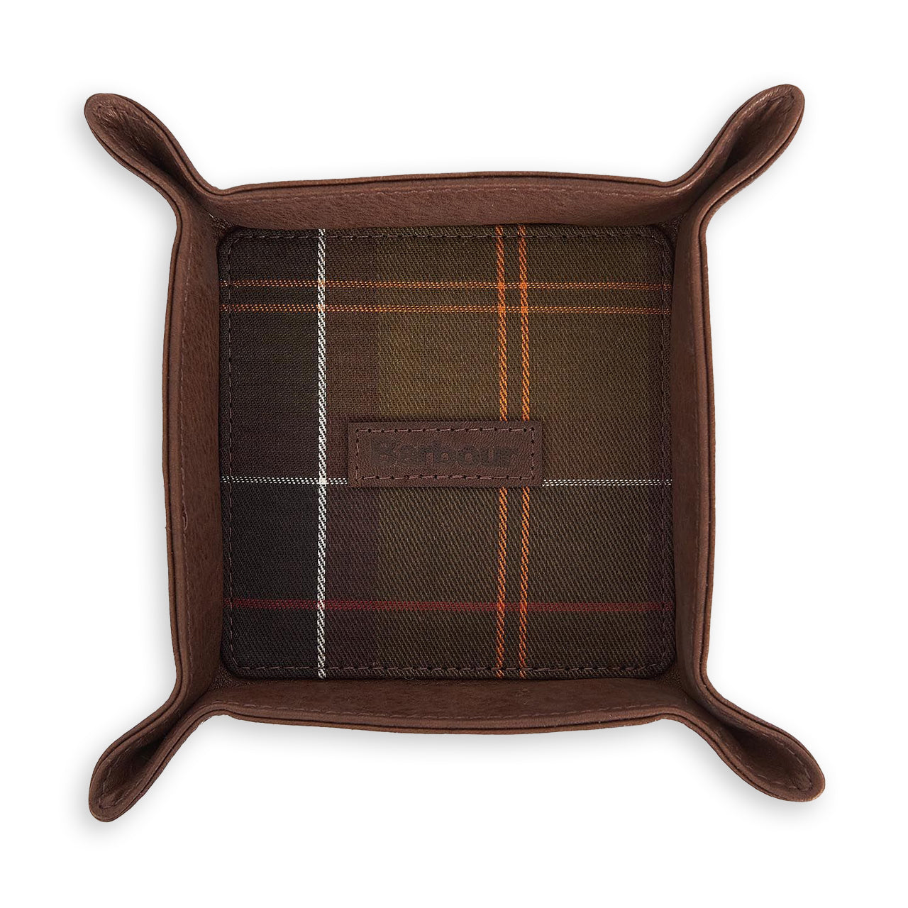 Barbour Leather Valet Tray & Card Holder