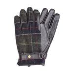 Barbour Newbrough Tartan Gloves - Green