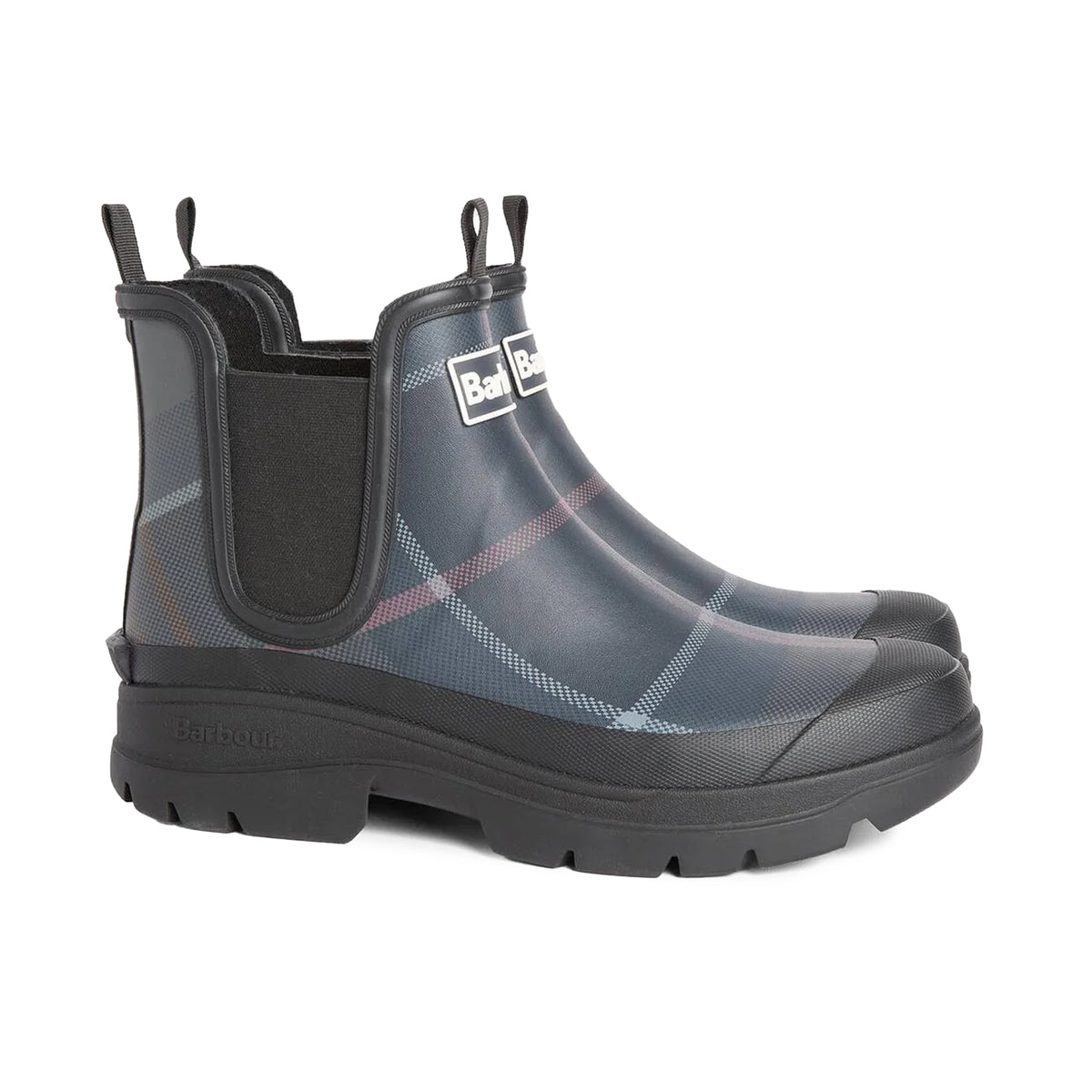 Barbour Tartan Nimbus Wellington Boots