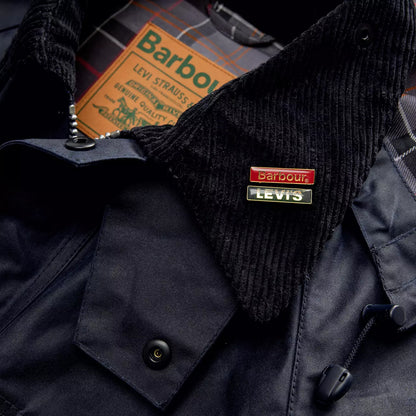 BARBOUR X  LEVI'S BEDALE WAXED JACKET
