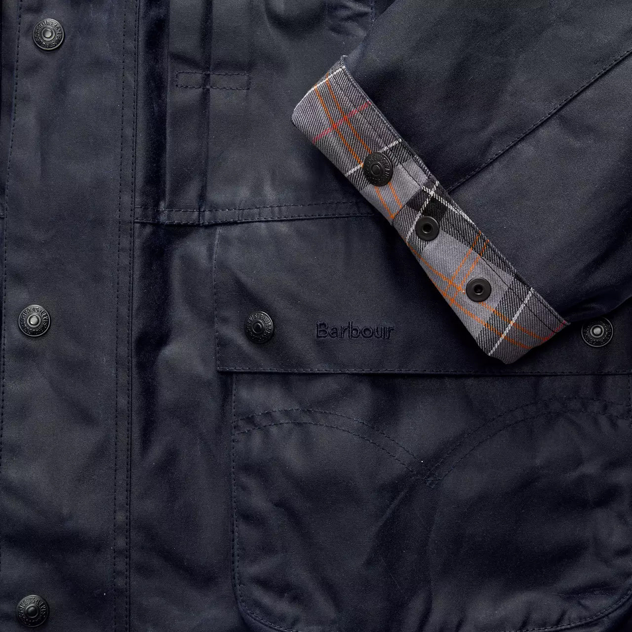 BARBOUR X  LEVI'S BEDALE WAXED JACKET