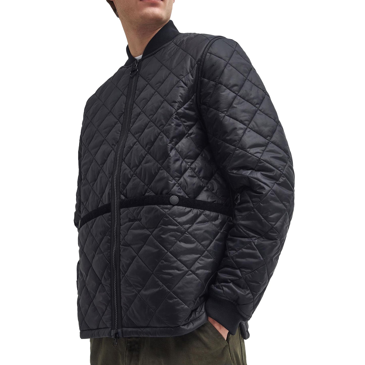 Barbour Re-Engineered Liddesdale Quilted Bomber Jacket