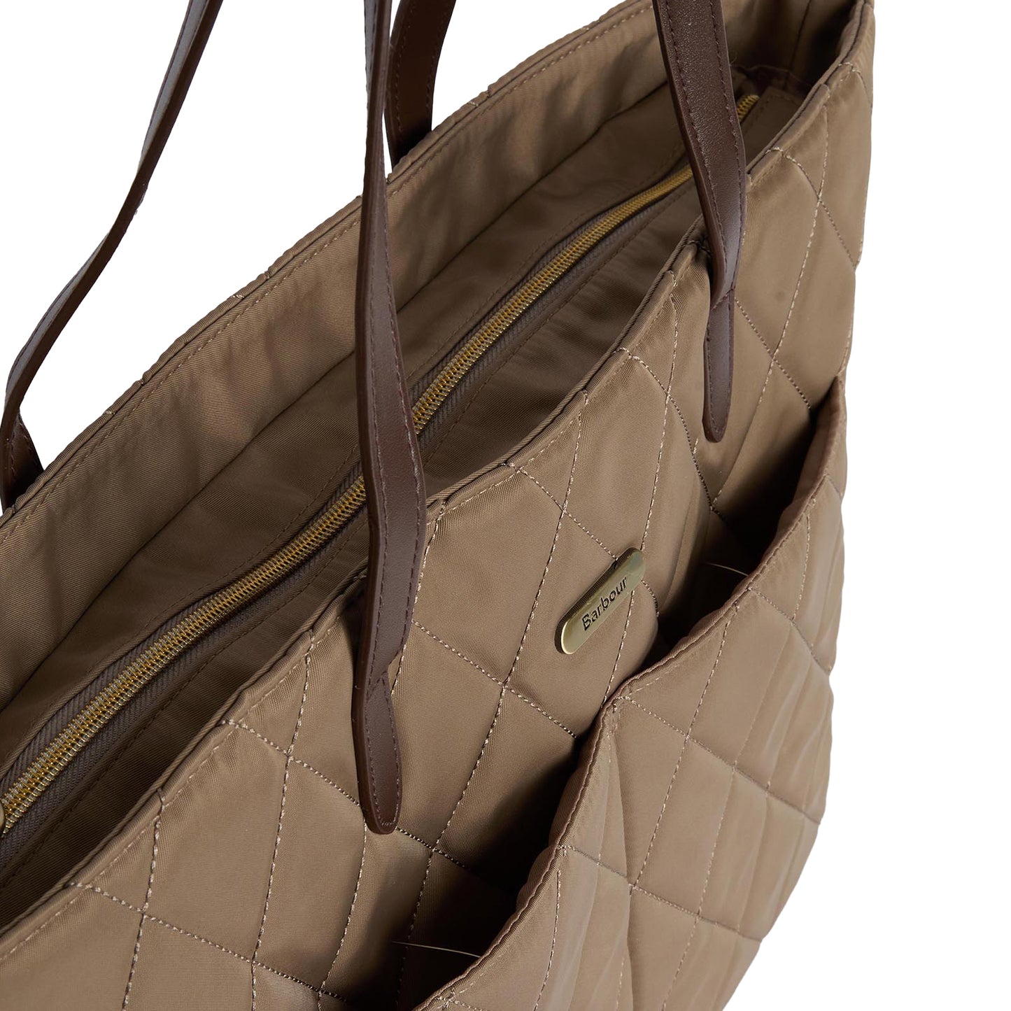 Barbour Quilted Tote Bag & Wallet