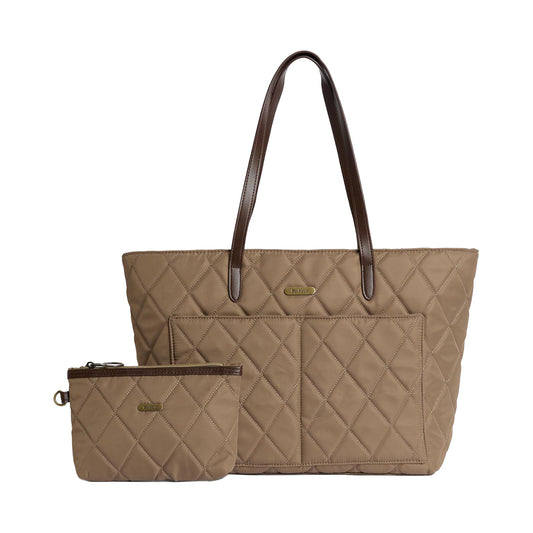 Barbour Quilted Tote Bag & Wallet
