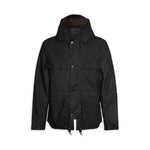 Barbour Re-Engineered Durham Waxed Jacket - Black